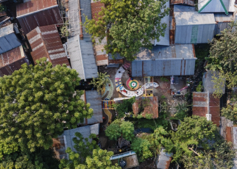 BRAC Community Playscape: Co-Designing Urban Playgrounds with Children from Low-Income Settlements of Dhaka